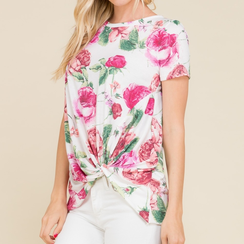 flower twist top
